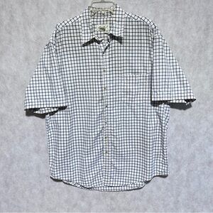 Eddie Bauer‎ Monochrome Checkered Shirt XL